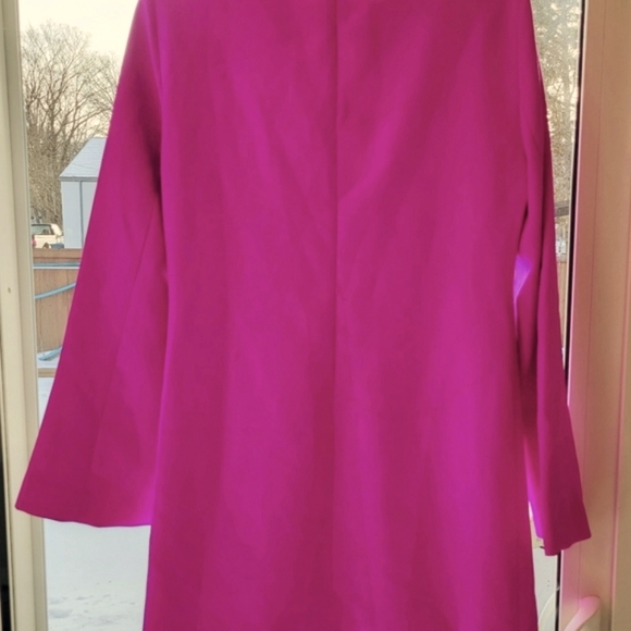 NWT Zara Hot Pink mini dress, M. - Picture 9 of 10